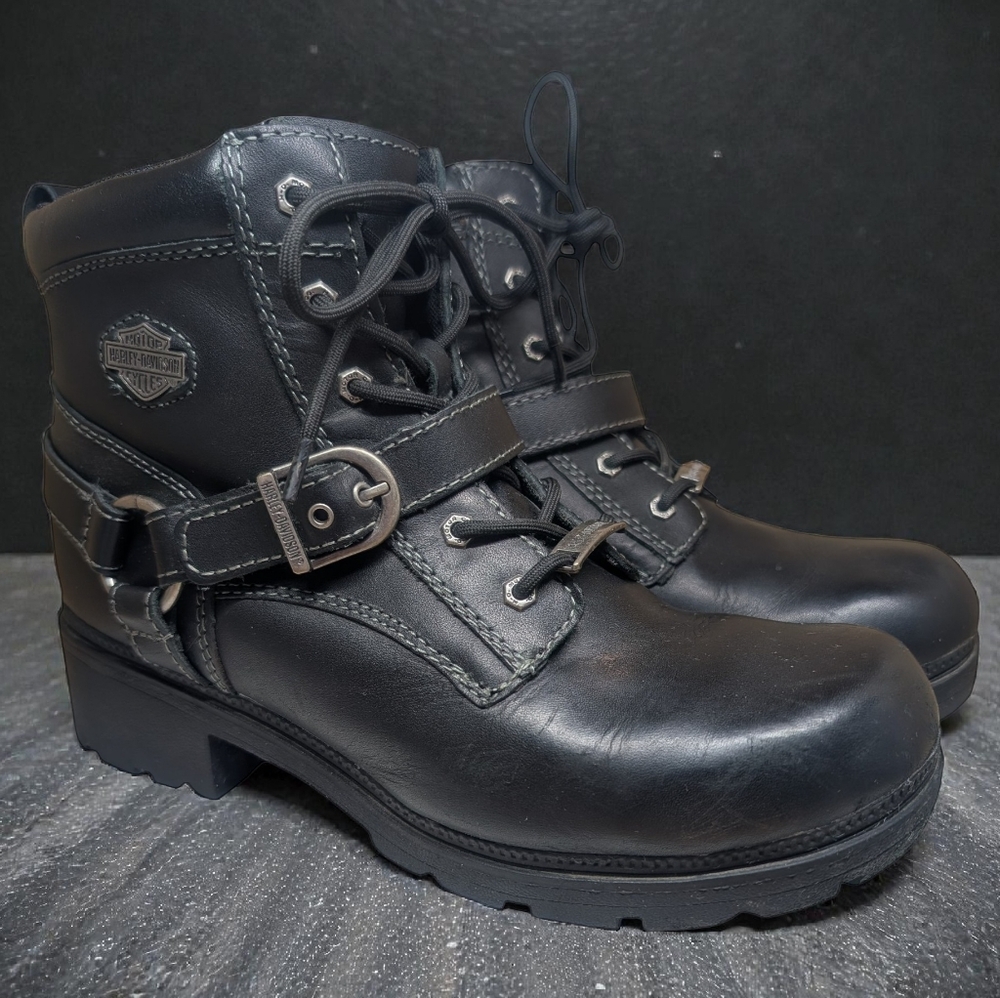 Women's Harley-Davidson Tegan Boots Size 10